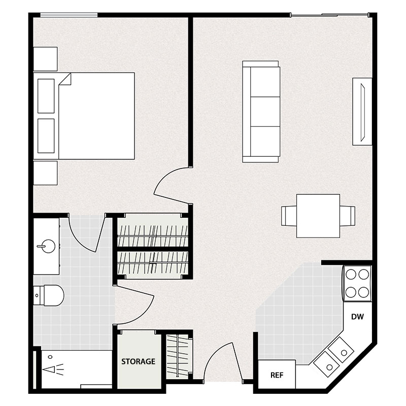 Floor Plans One Penny Place Apartments Woodruff, Wisconsin
